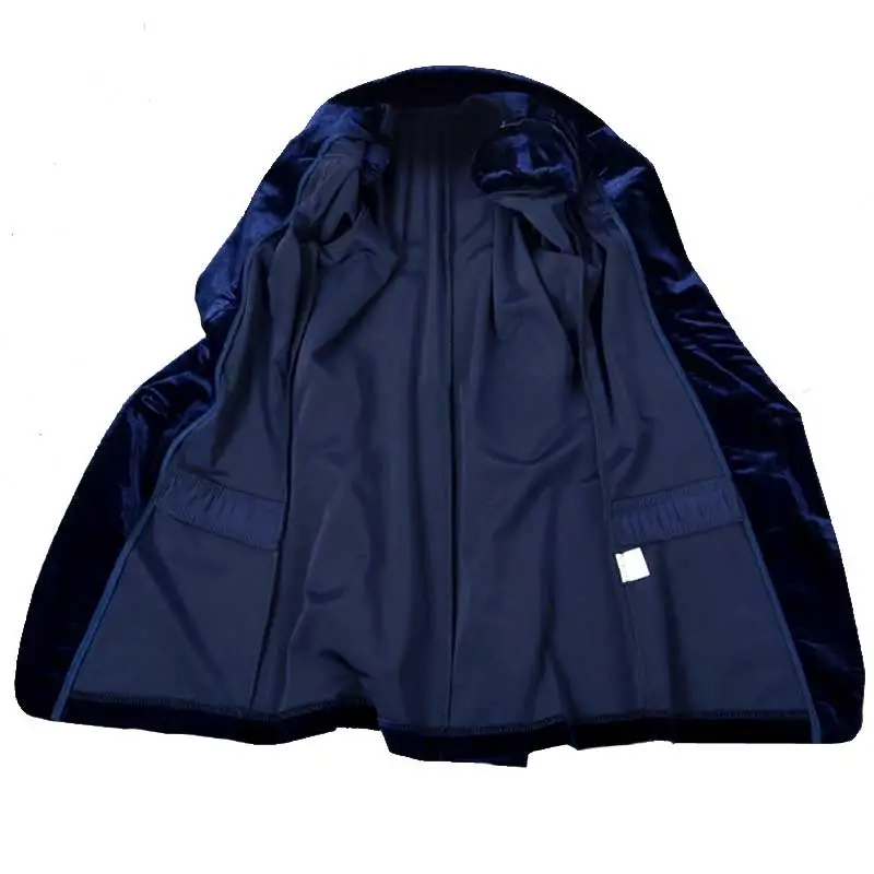 HEE GRAND 2018 модный бархатный женский Блейзер красный синий Элегантный костюмы