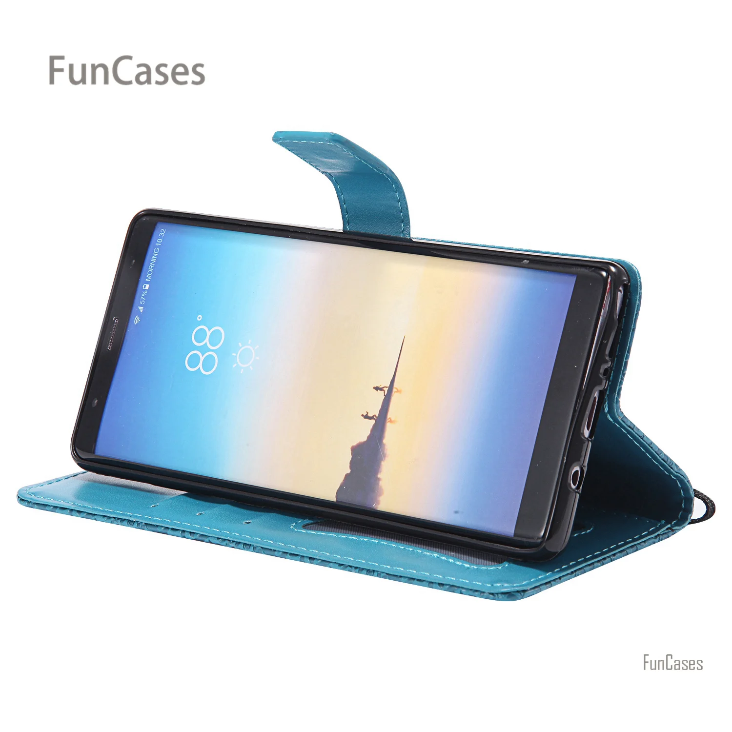 Чистый цвет лоза чехол на магнитном замке Estuche samsung Note 8 PU кожаная сумка Caso