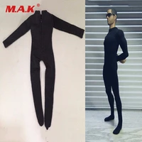 16 scale man figure clothes accessories black slim tight stretch leotard for 12 inches male action figure body