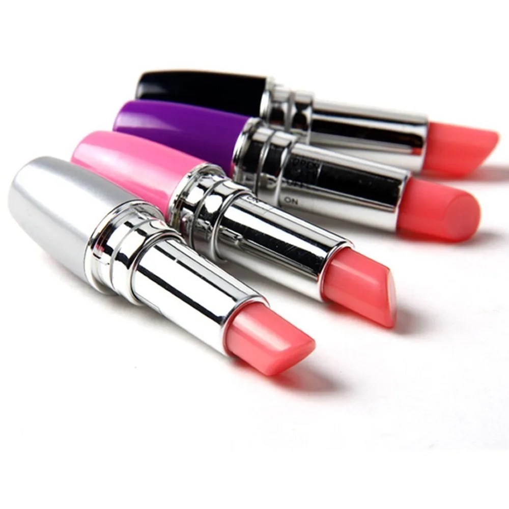 10 шт./лот оптовая продажа секс товары Мини карманная губная помада Вибрирующая