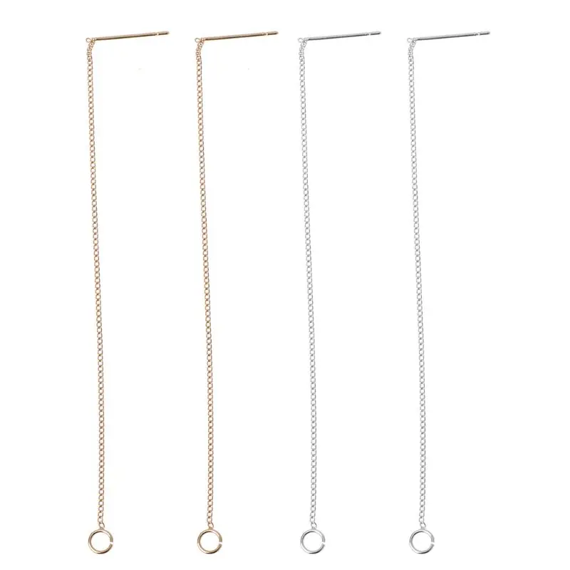 

2 шт., коннекторы для сережек, для самостоятельного изготовления бижутерии