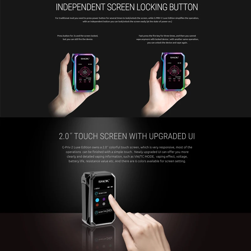 Электронная сигарета SMOK Griv 3 TFV16 lite набор для вейпа 2 Luxe Edition 230 Вт бокс атомайзер TFV12