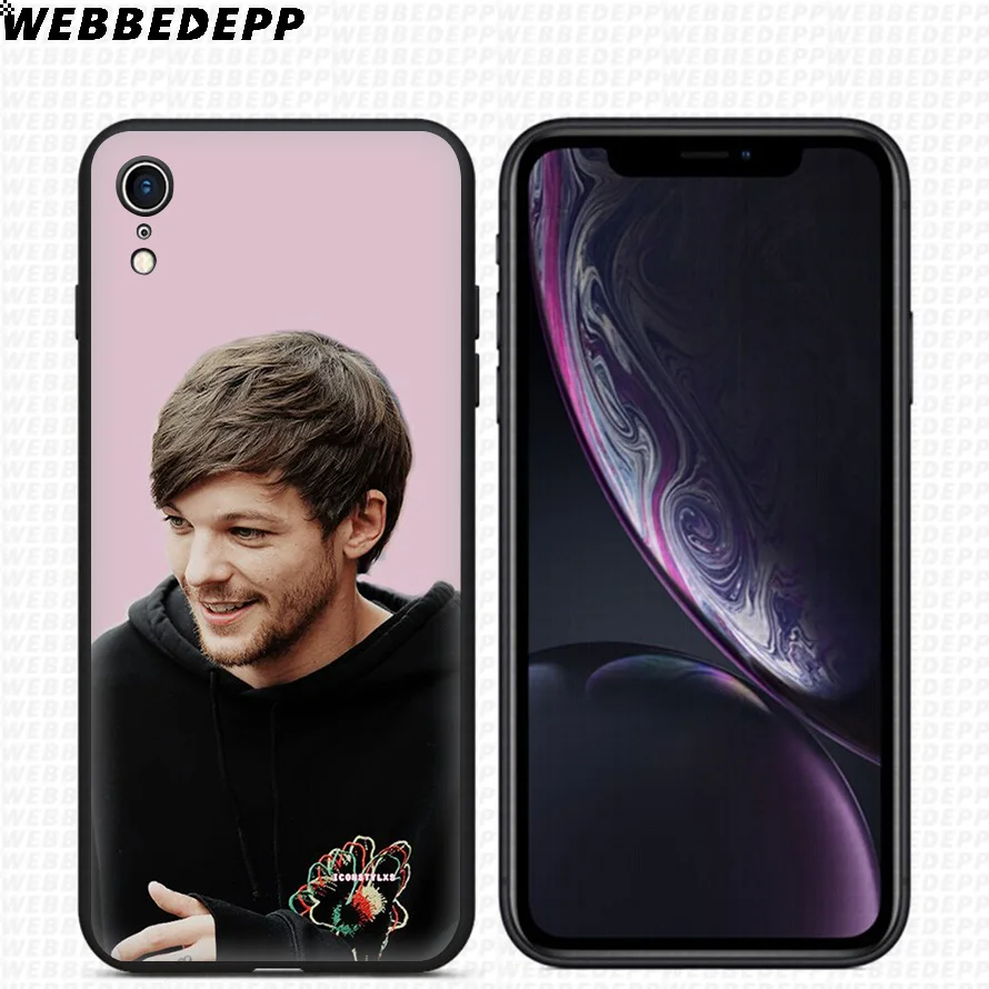 WEBBEDEPP 1D Луи Tomlinson Мягкий силиконовый чехол для iPhone 11 Pro Xr Xs Max X или 10 8 7 6 6S Plus 5 5S SE Case |