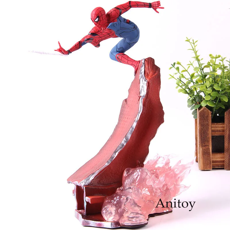 Marvel Comics Super Heros Человек-паук 1/10 статуя коллекция фигурок Spriderman фигурка модель игрушки
