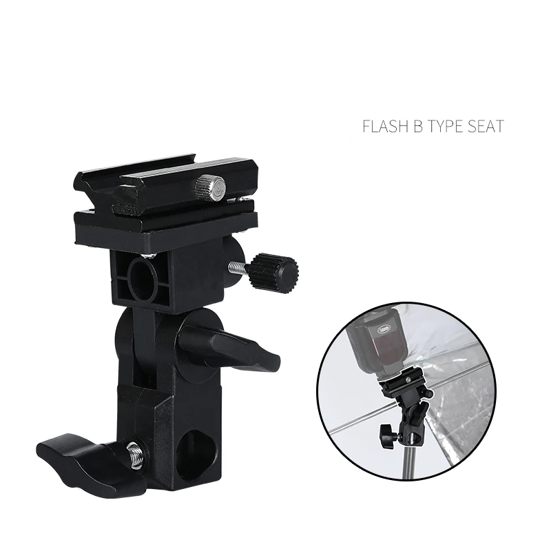 Держатель для вспышки Тип B кронштейн может быть фиксирован светоотражающий Зонт