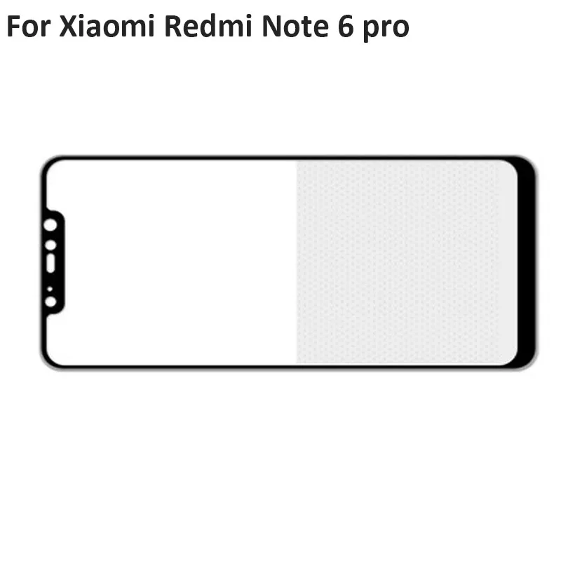 3 шт. 9H полное покрытие экрана протектор для Xiaomi redmi mi Note 6 Pro note6 pro Полное защитная пленка закаленное