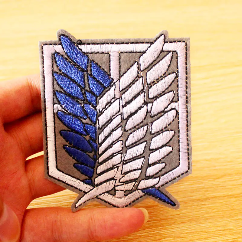 

Japan Cartoon Patch DIY Hook Loop Patch Anime/Embroidered Patches For Clothing Anime Patch Sew/Iron On Patches On Clothes Stripe