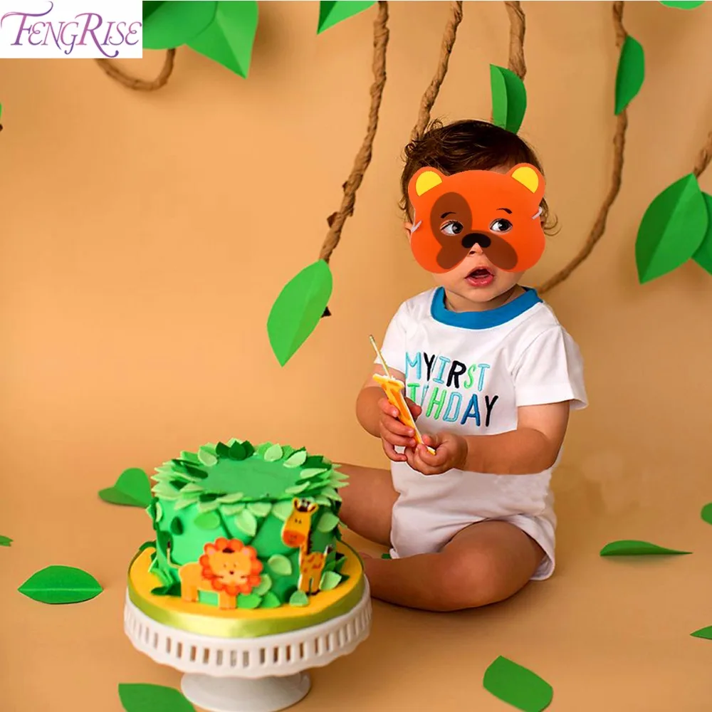 FENGRISE 12 шт. вспененные маски с животными из ЭВА маска для лица вечевечерние