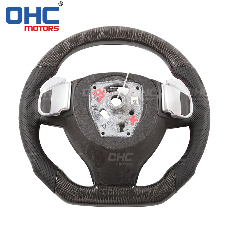 Настоящий руль из углеродного волокна совместим с BMW F10 F12 F01 5 6 7 Seires от OHC