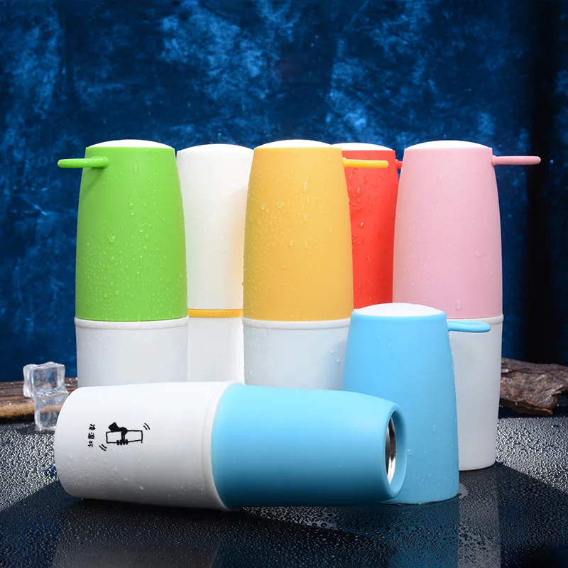 Creative and intelligent shake a glass of water cup you can customize the logo |