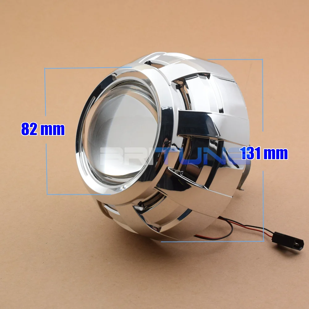 Биксеноновые линзы в фарах H1 HID светодиодный ная лампа H7 H4 3 0 дюйма супер