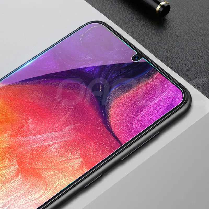 С уровнем твердости 9H закаленное Стекло для samsung Galaxy A90 A80 A70 A60 A50 A40 A30 A20 A10 M30 M20 M10 Экран Защитная Стекло пленка