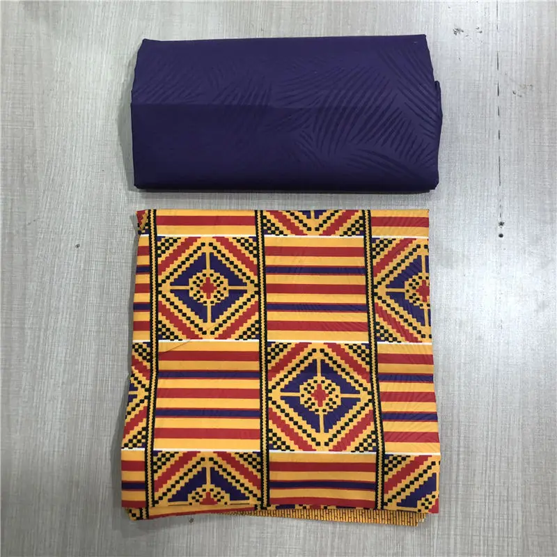 Воск для печати в африканском стиле Гане tissu guinea brocade высокое качество 4 Ярда