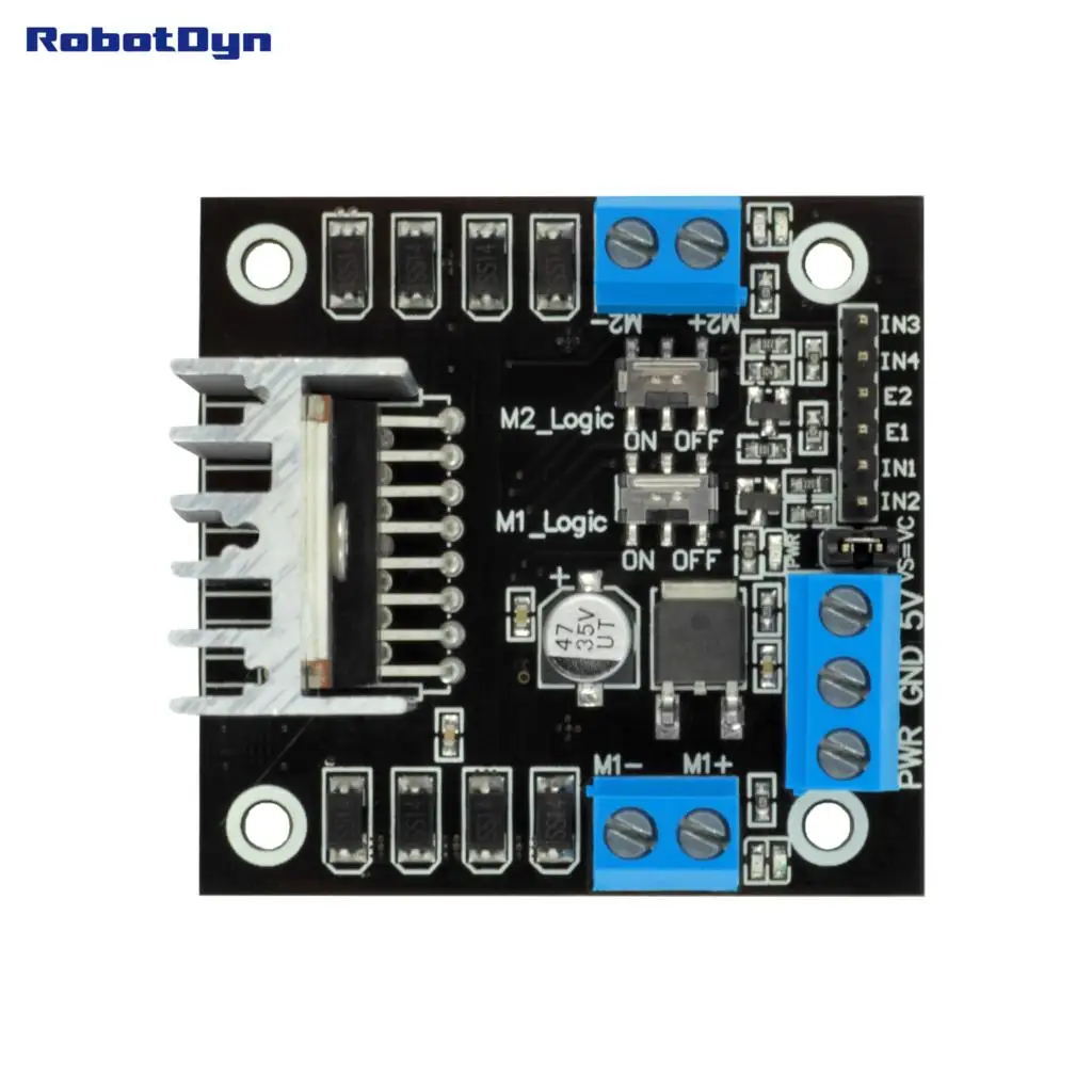 Драйвер двигателя 2A L298N 2 motors|driver tube|motor for wind turbinedriver servo motor |