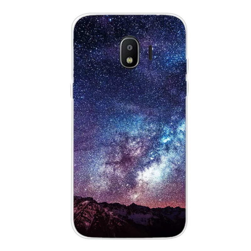 Для Samsung J2 2018 чехол космическая Луна Мягкий ТПУ силиконовый для телефона Galaxy Pro