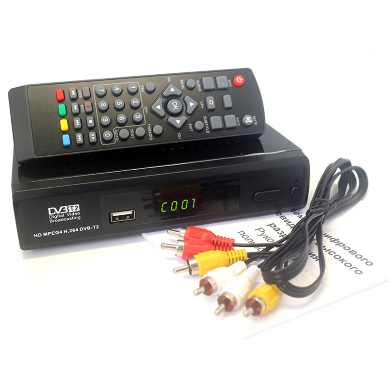 HD DVB-T2 приемник цифрового ТВ ресивера телеприставки с мультимедийный плеер