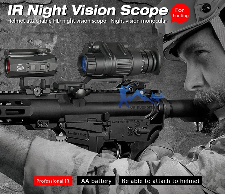 Eagleeye PVS 14 Стиль цифровой Ночное видение для охоты шесть Цвет выбора OS27 0008|digital night