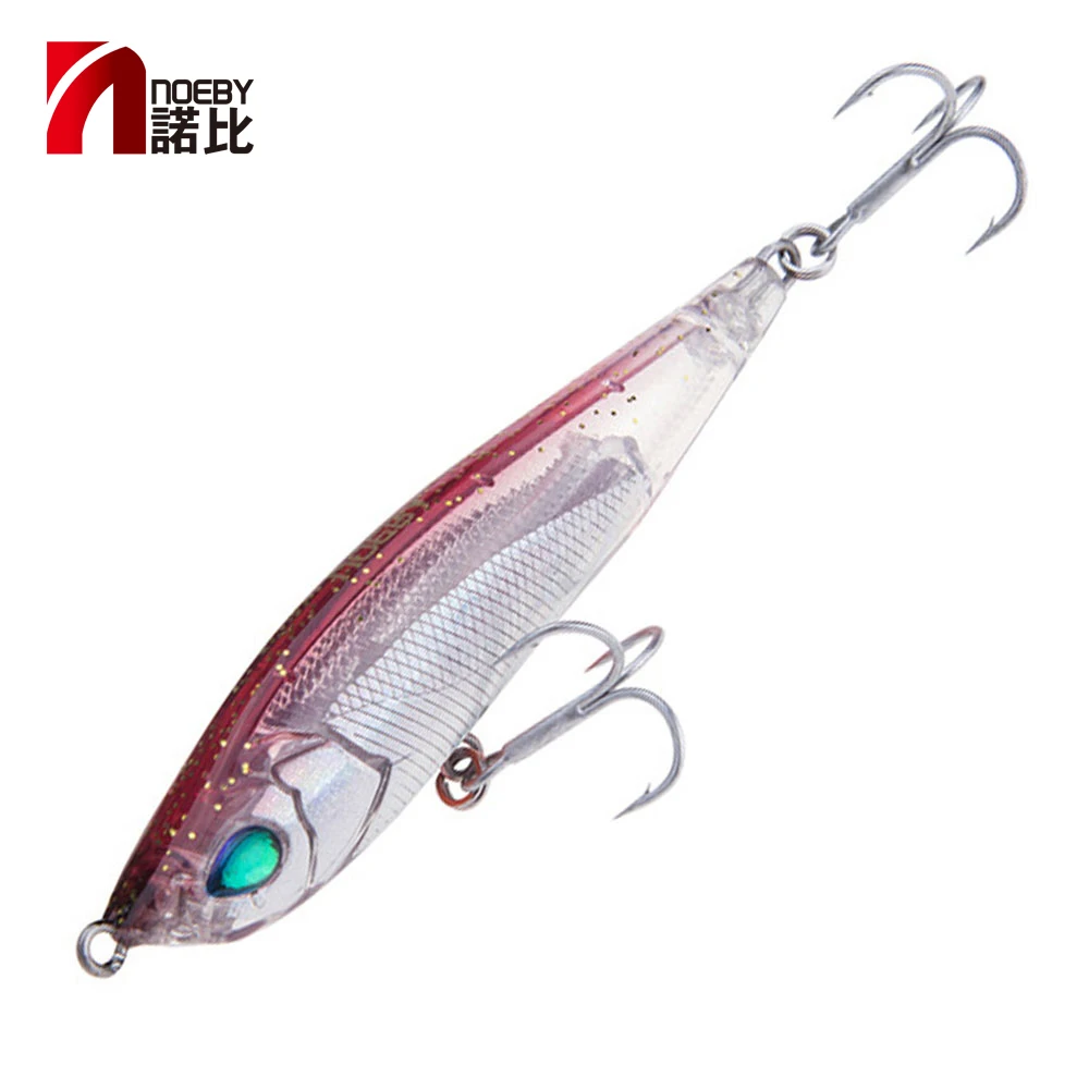 

Noeby Fishing Lures NBL9604 Pencil Lure 80mm 16g Hard Bait Sea Fishing Wobblers Tackle Pesca Pencil Shape Lifelike Variable