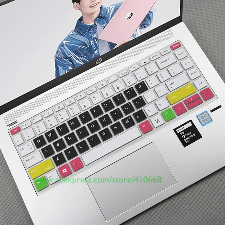 Для hp Probook 440 G5 66 245 246 G6 840 820 G3 450 G4 EliteBook 1040 G3 14 дюймов Чехол для клавиатуры ноутбука протектор Кожаный силикон