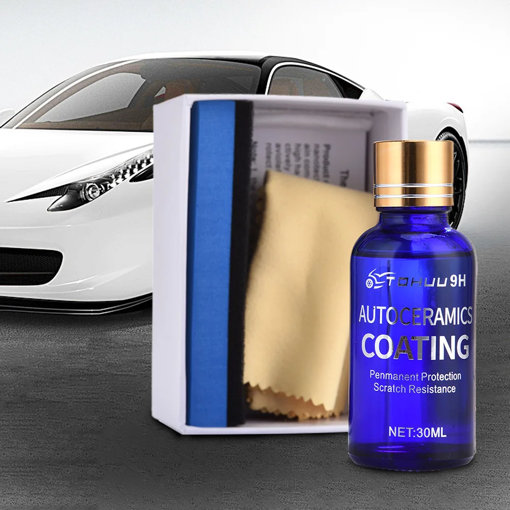 Автомобильное твердое стекло 9H краска для автомобиля жидкое керамическое