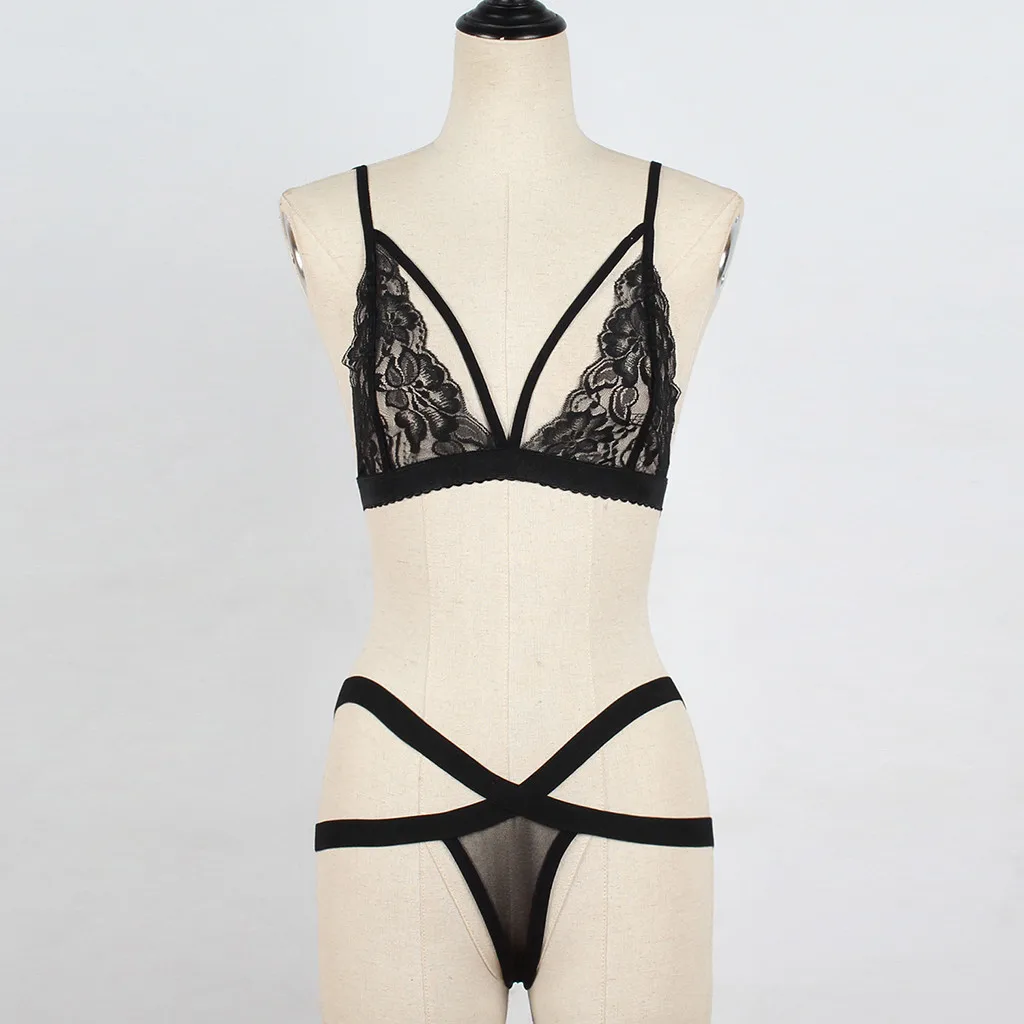 Женское нижнее белье соблазнительный бюстгальтер в клетку эластичный на