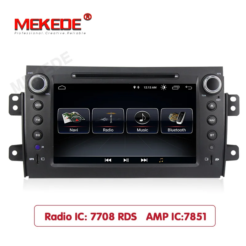 MEKEDE Android 8 1 автомобильный магнитофон стерео dvd плеер gps для Suzuki SX4 2006 2007 2008 2009 2010 2011