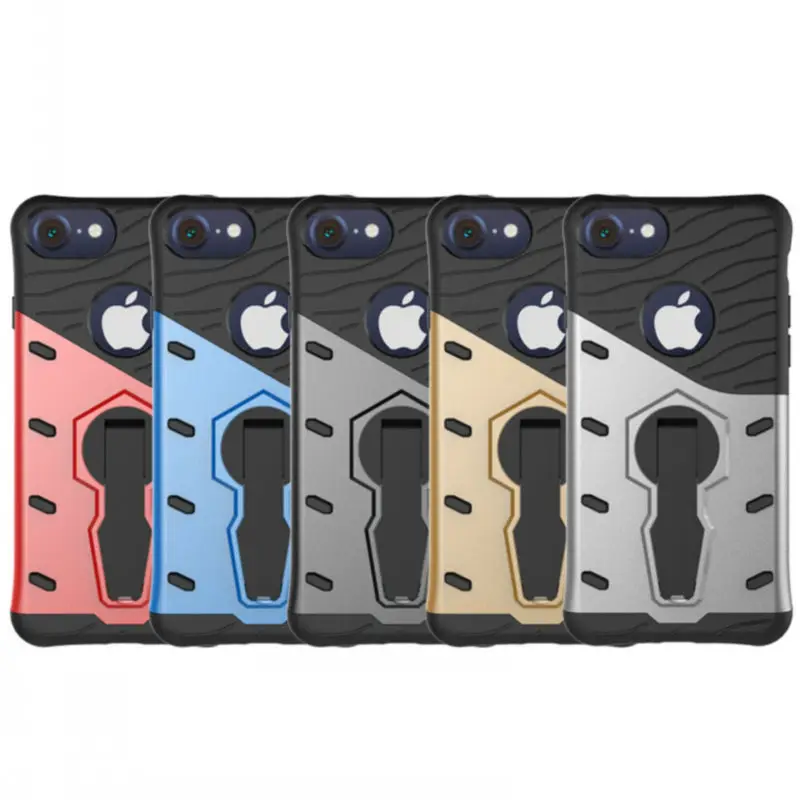 Yoopoo чехол для iPhone 7 плюс TPU + PC Роскошные 360 градусов вращающийся кронштейн задняя