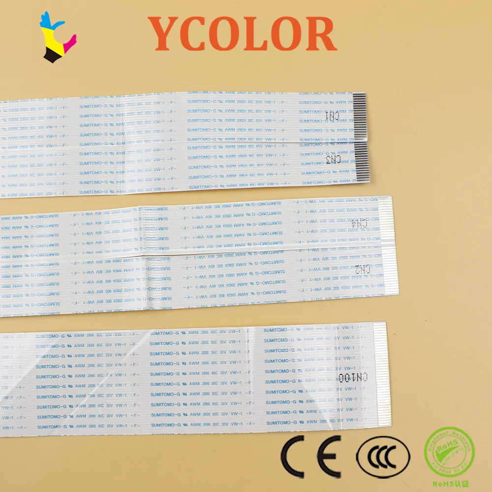 Комплект из 3 предметов кабель печатающей головки для Epson SureColor T3000 T5000 T7000 T3070 T5070