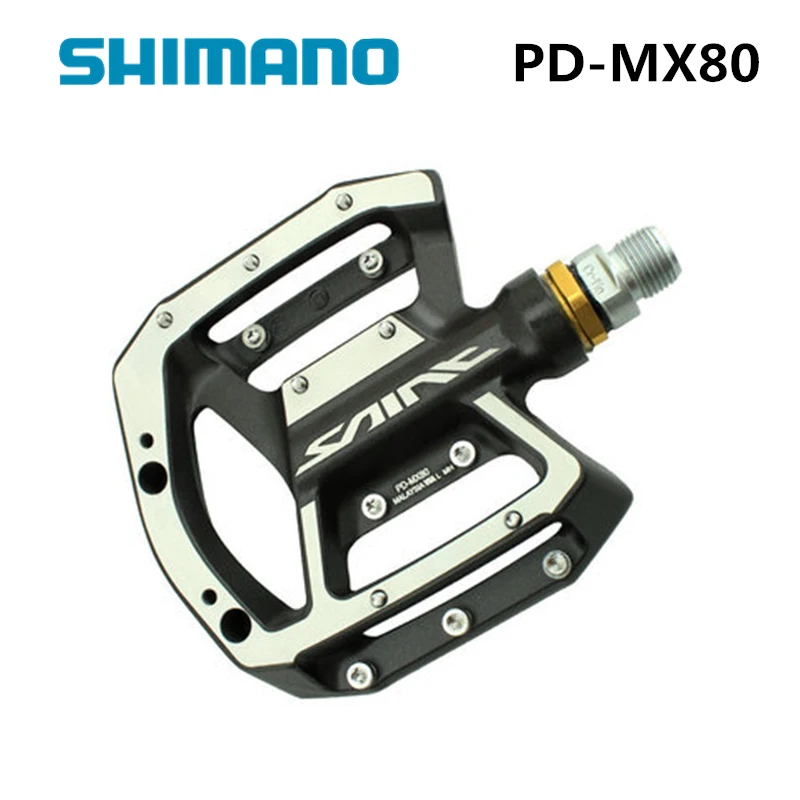 Shimano PD MX80 Saint BMX педали для автомобиля DH FR Фрирайд Эндуро Горный велосипед Плоские