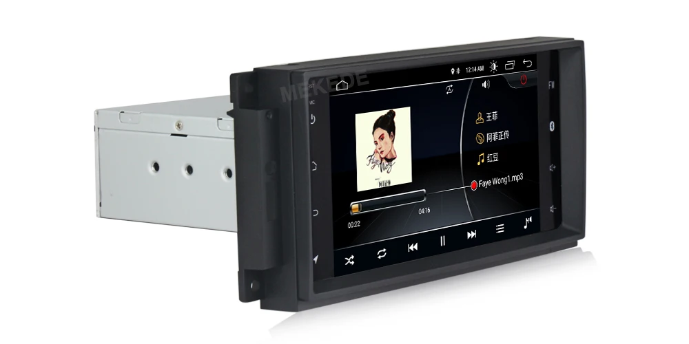 MEKEDE Android8.1 Автомобильный мультимедийный dvd-плеер для Jeep Cherokee 2009 2008 2010 Wrangler стерео для Dodge радио для Chrysler