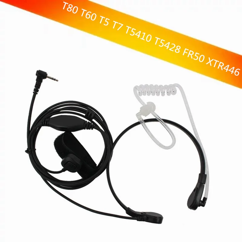 Гарнитура 2 5 мм гарнитура для радиостанции Motorola CB Radio TLKR T80 T60 T5 T7 T5410 T5428 FR50 XTR446 |
