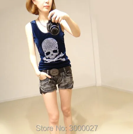 2017 New CosMaMa Brand singlet women summer clothing designer cropped sparkly lace sexy sleeveless crop tank tops skull Diamond | Женская