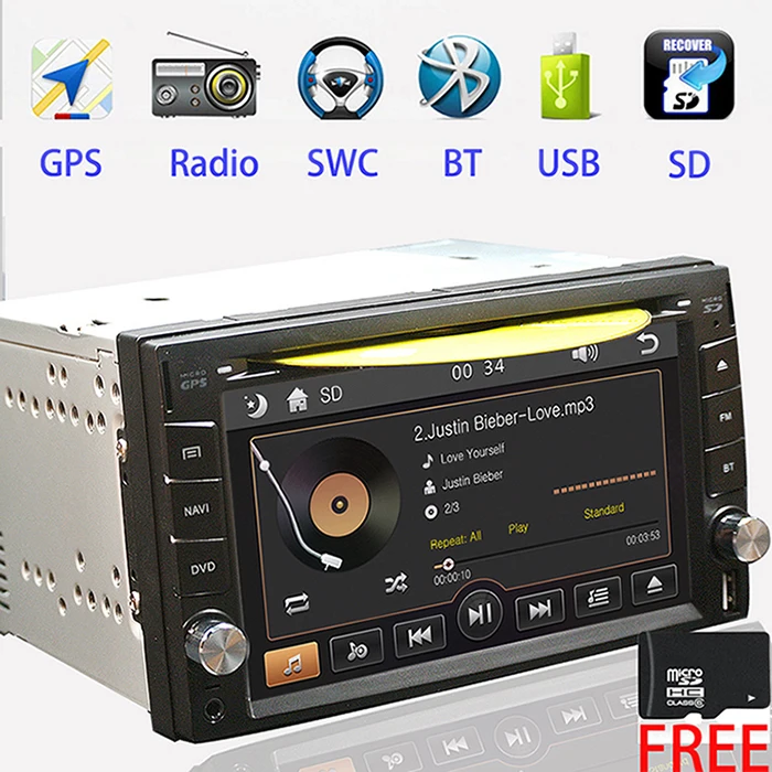 Два Din 6,2 дюймов Автомобильный dvd-плеер для NISSAN/TIIDA/QASHQAI/X-TRAIL с 3g хост радио gps автомобильный dvd-плейер RDS BT TV 1080P Ipod бесплатные карты