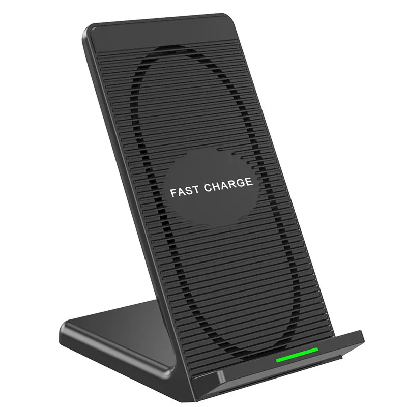 Для iPhone X 8 Plus 10 Вт QI Беспроводное зарядное устройство с двойной катушкой USB