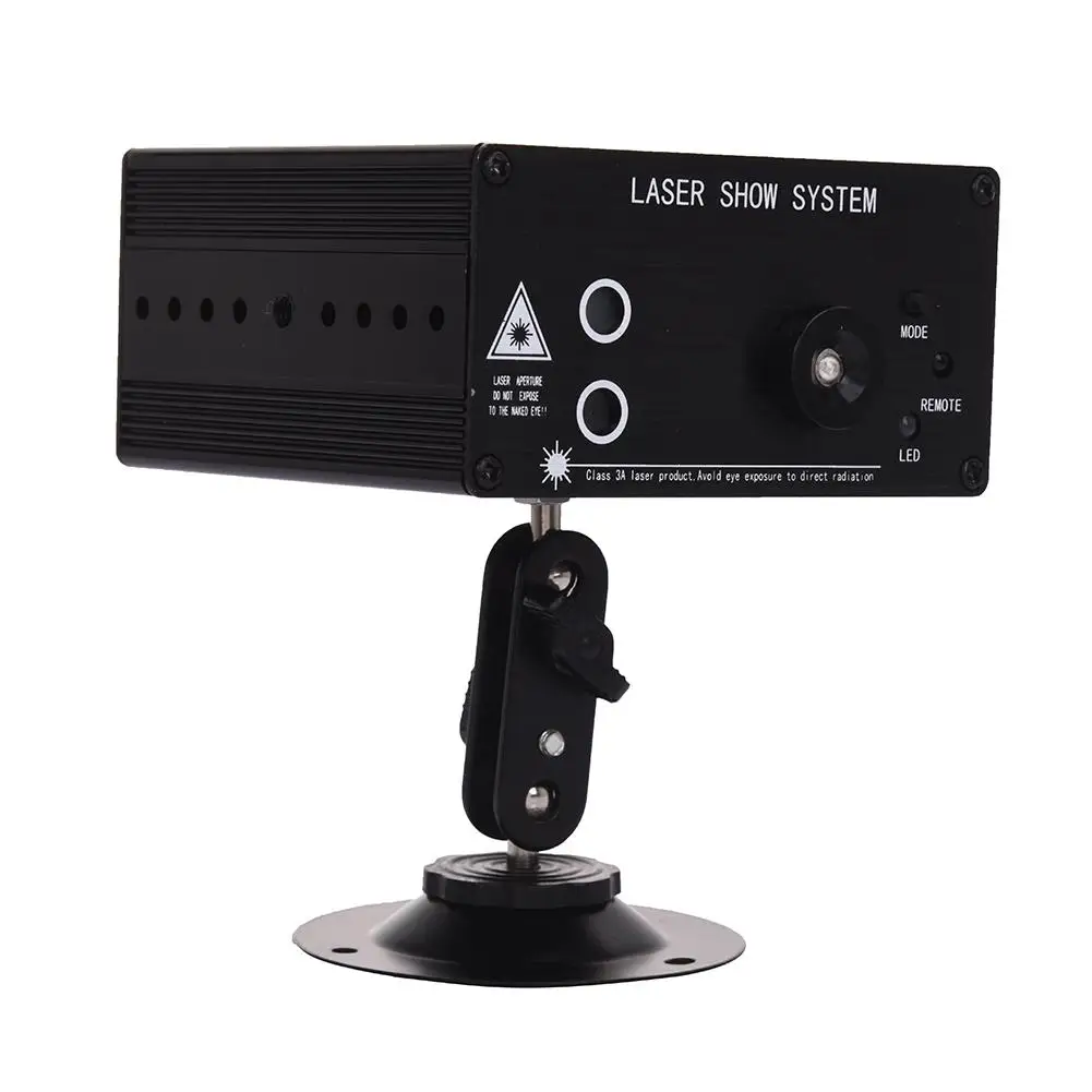 Рождественское сценическое Лазерное освещение RGB сканер проектор красочный