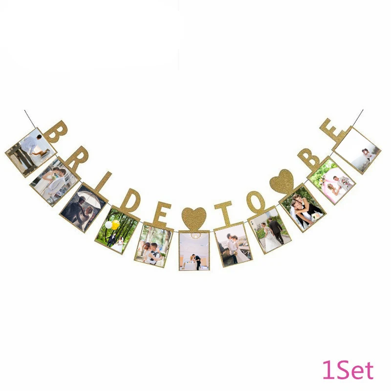 Gold Chicinlife, с надписью "Bride to Be" Тема девичник вечерние украшения мисс миссис воздушных шаров свадьбные Photo Booth Реквизит свадебный душ расходные материалы - Цвет: Gold