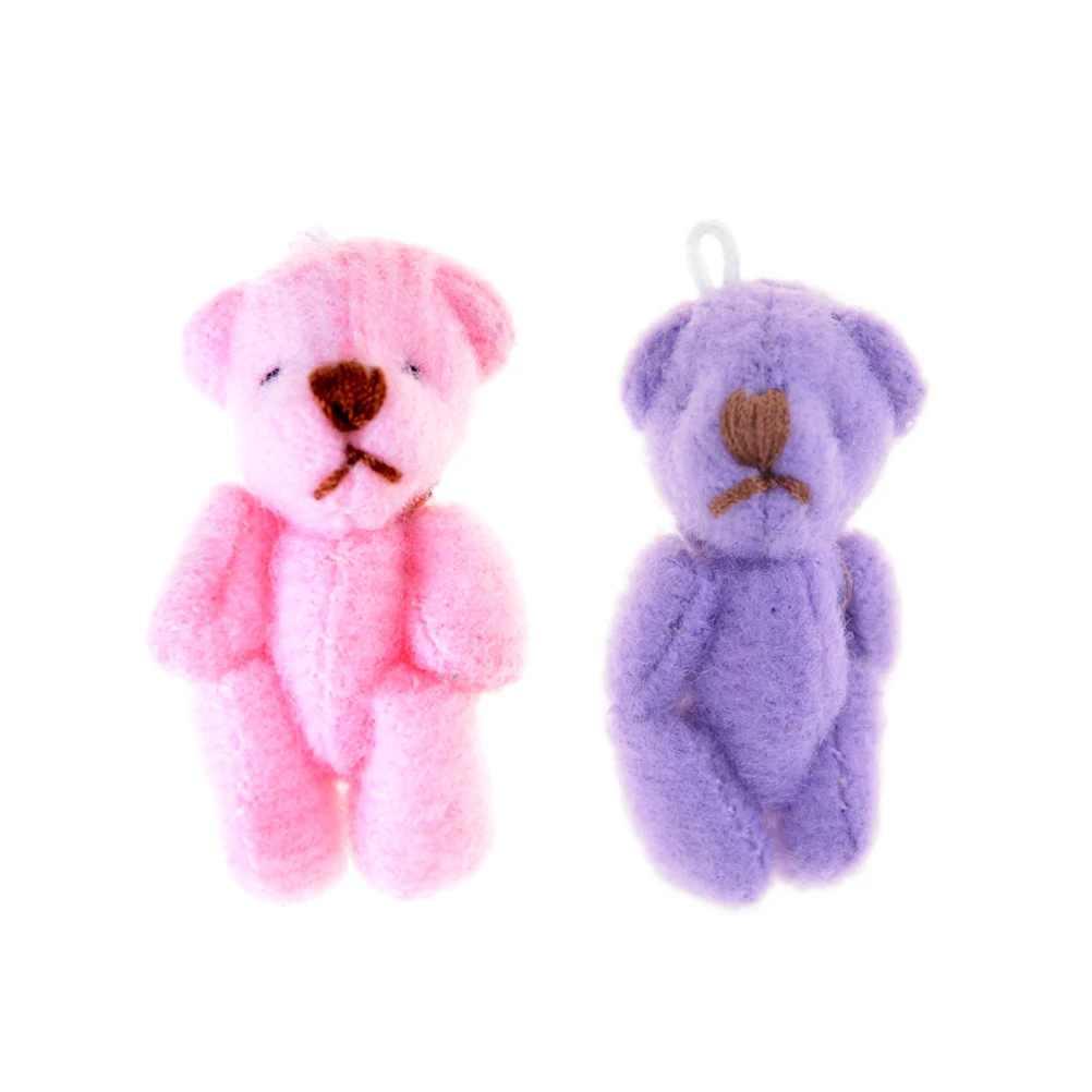 Горячая продажа kawaii игрушка медведь кукла плюшевый брелок с наполнением сумка