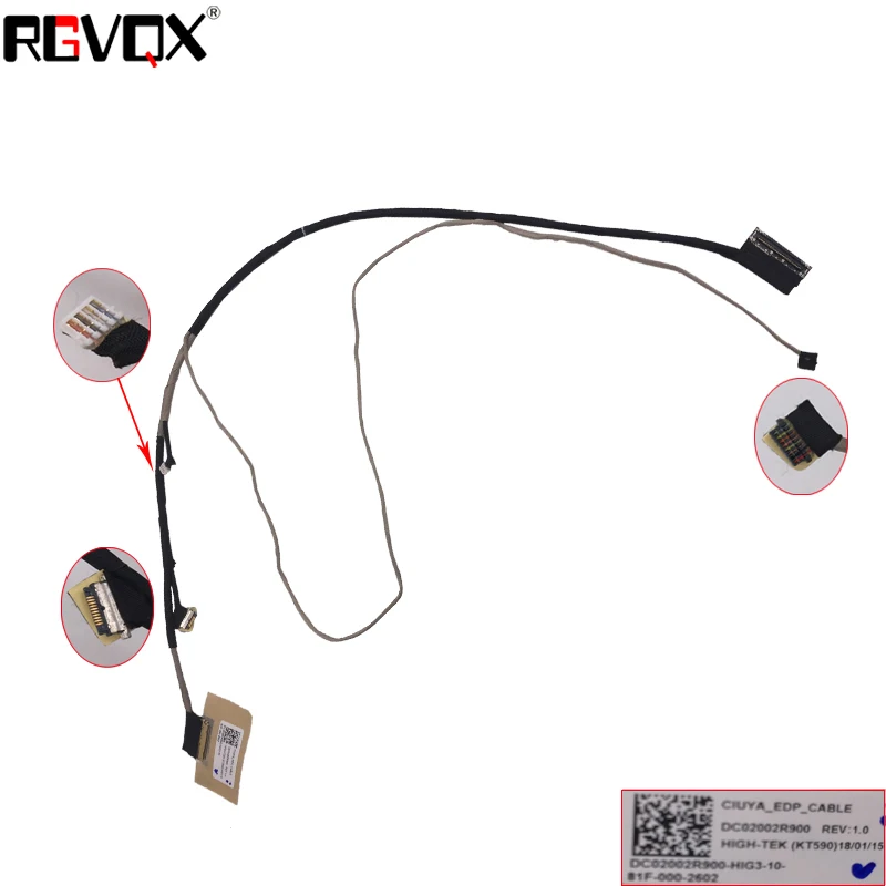 

New Laptop Cable For Lenovo For IDEAPAD FLEX 5-1470 yoga 520 520-14 PN: DC02002R900 Screen LVDS Connector