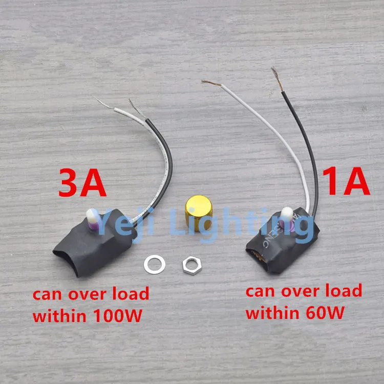 Алюминиевый Регулятор яркости 1 А 3 А|dim switch|lighting accessoriesswitch control |