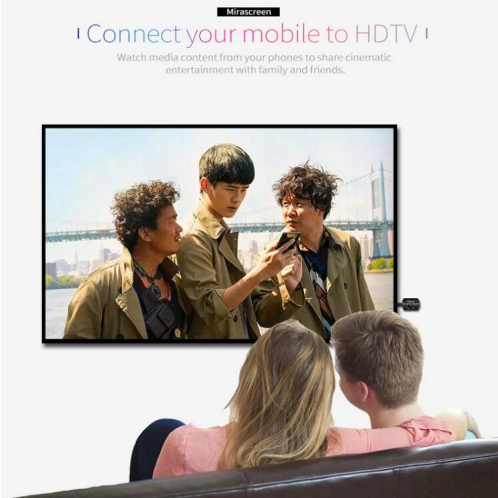 Mirascreen G4 plus беспроводной AIRPlay Wifi Дисплей hdmi донгл ТВ-палка зеркалирование приемник Поддержка IOS Android miracast для Iphone