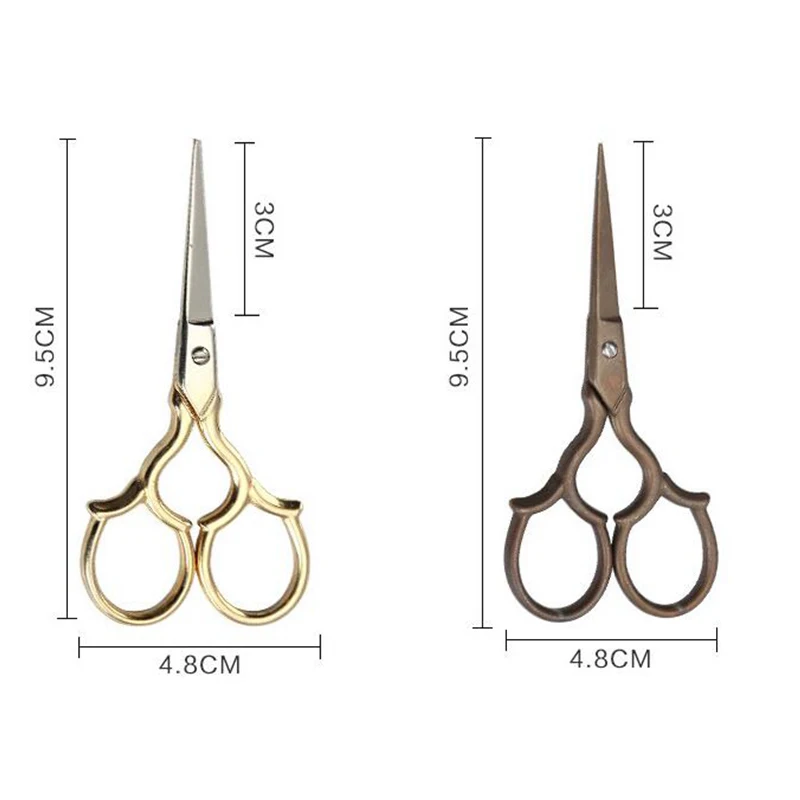 Винтажные стильные ножницы Ретро Швейные нить для резки по индивидуальному
