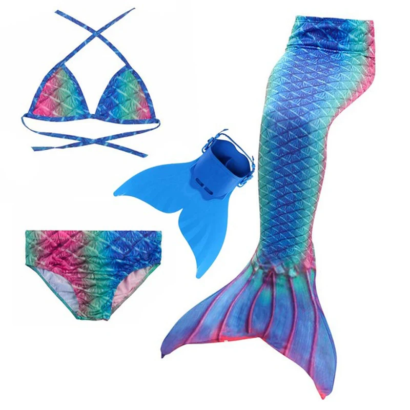 Русалочьи хвосты Костюмы для косплея маленьких девочек хвост русалки костюмы