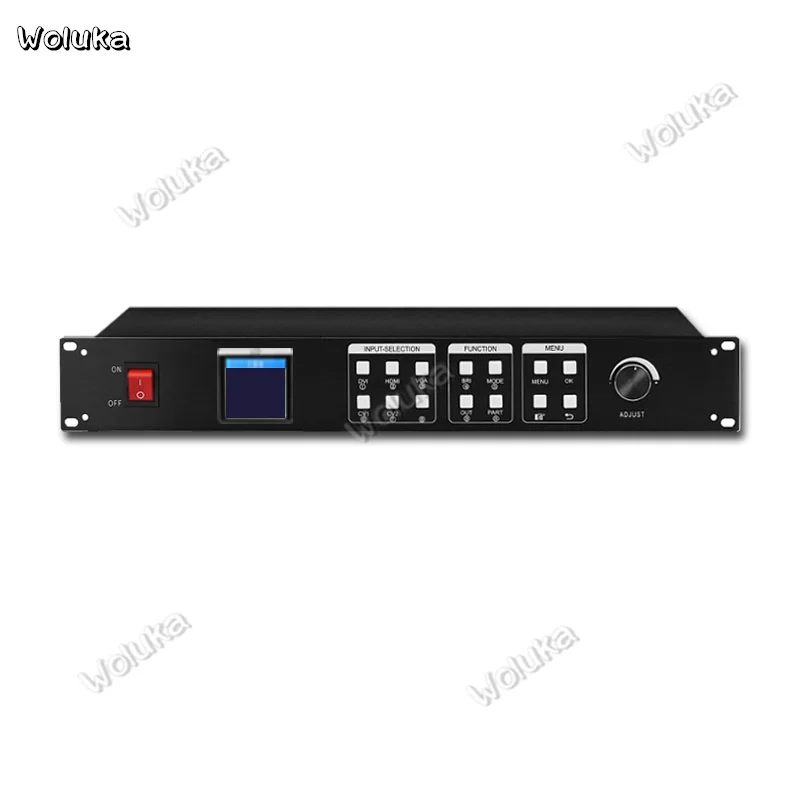 Полноцветный светодиодный видеопроцессор KS910Plus трёхэкранный мозаичный