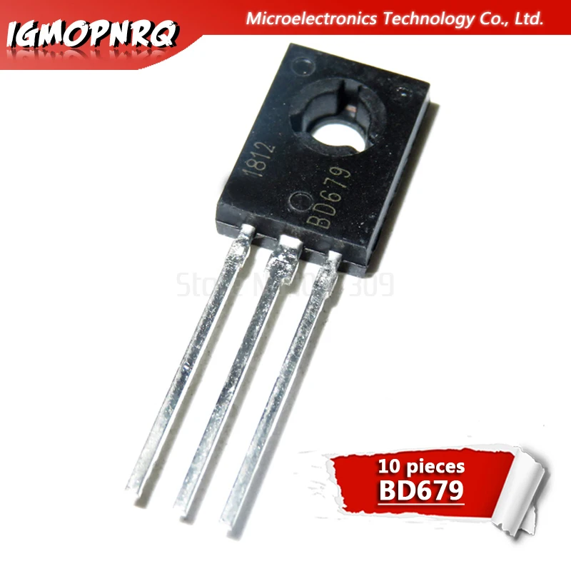 10 шт. BD237 BD679 BD680 BD681 BD682-126 транзистор