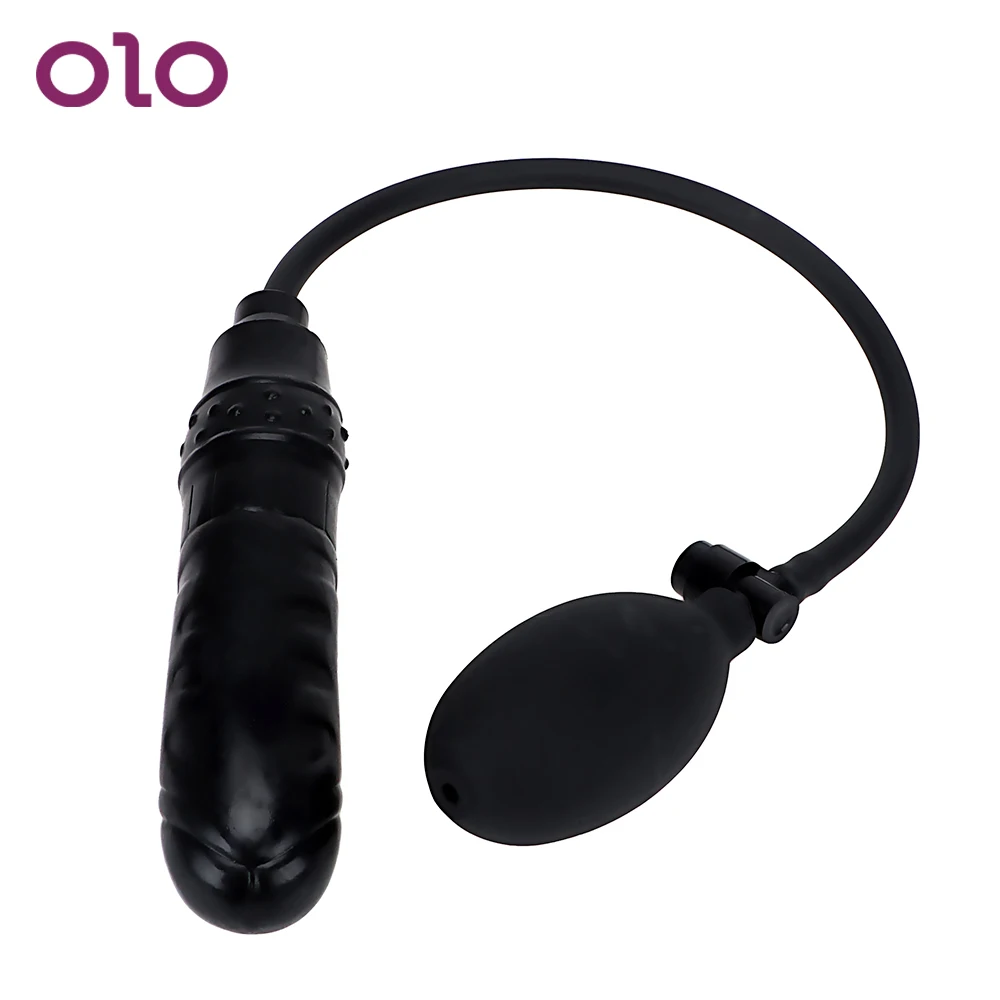 OLO женская мастурбация Анальная пробка интимные игрушки для женщин надувной