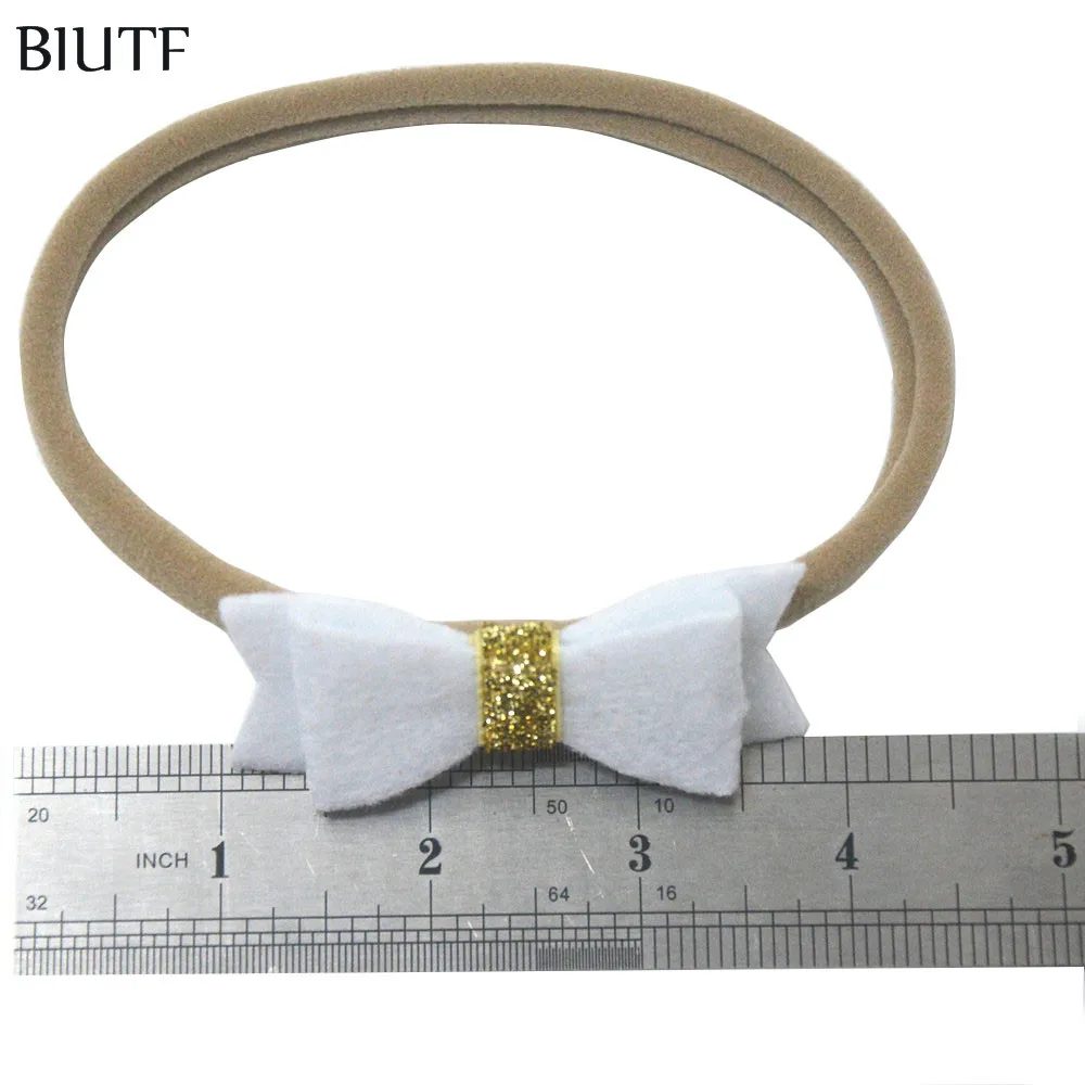 Повязка на голову с бантом из нетканого материала 3 шт./лот | Аксессуары для одежды