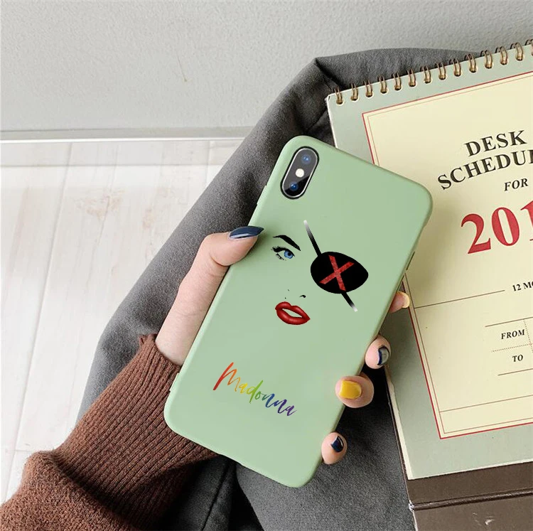 Чехол для телефона madonna madame x для iPhone X 7 Plus XS 10 чехол силиконовый чехол для телефона для iPhone 6S 8 6 Plus XS Max 11 чехол s - Цвет: LHSR-22095