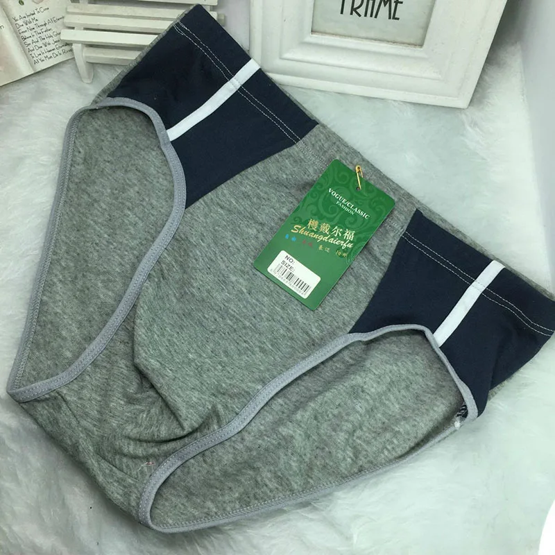 5 упаковок/партия мужское нижнее белье со средней талией высокое качество