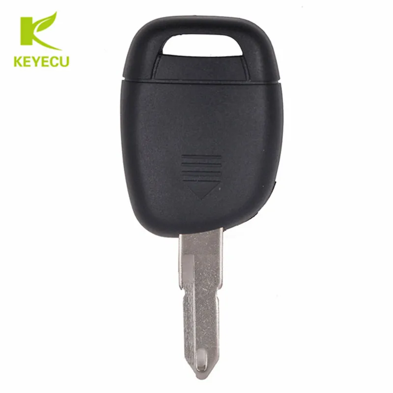 Брелок KEYECU для дистанционного ключа 5 шт. 1 кнопка чип PCF7946 433 МГц Renault Megane Clio Master