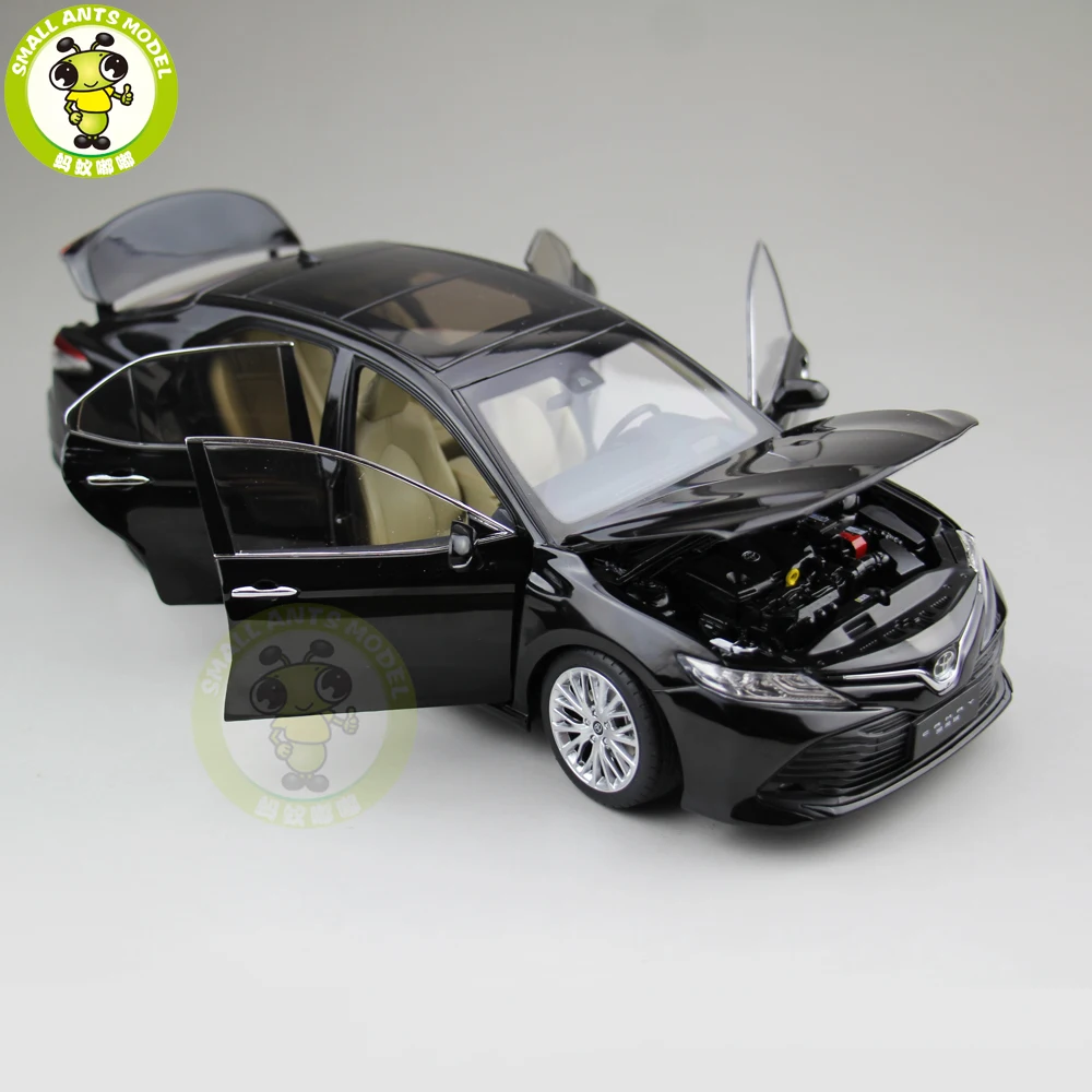 Новинка 1/18 Camry 8-го поколения литая модель автомобиля игрушки для детей Детская Коллекция Черный
